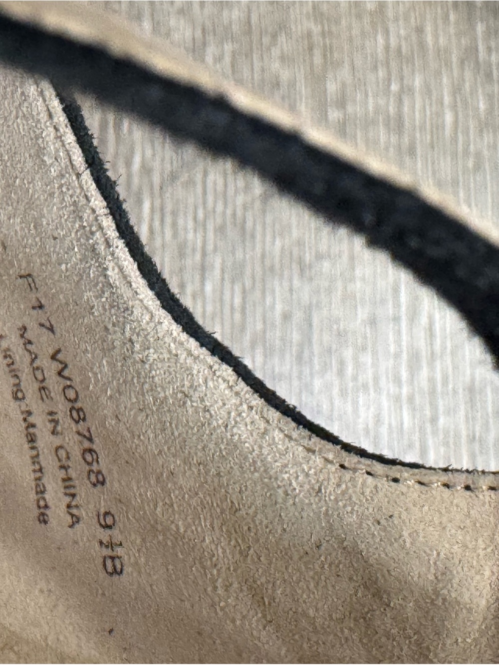 Cole Haan Black Suede Ankle-Strap Block Heels KG - Picture 5 of 5
